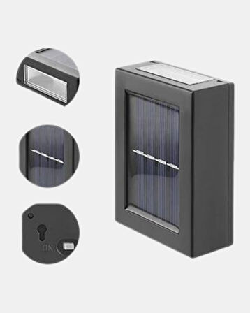 CEYLAN ADAM Güneş Enerjili Su Geçirmez Bahçe Apliği Uzun Ömürlü LED’li