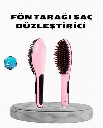 Mey İthalat® Profesyonel Saç Düzleştirici 5 Kademeli Isı Ayarlı Seramik Plakalı