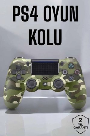 Mey İthalat® PS4 Oyun Kolu Kamuflaj Desenli Joystick