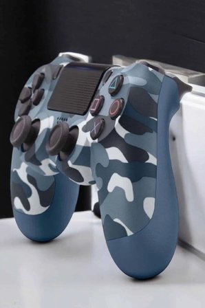 Mey İthalat® PS4 Oyun Kolu Kamuflaj Desenli Joystick