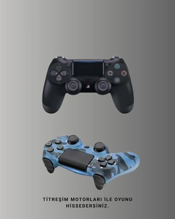 Mey İthalat® Ergonomik Tasarımlı Oyun Kolu – Hassas Tetikler ve Analog Stickler