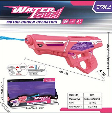 CEYLAN ADAM   2303 Elektrikli Su Tabancası -Gepettoys
