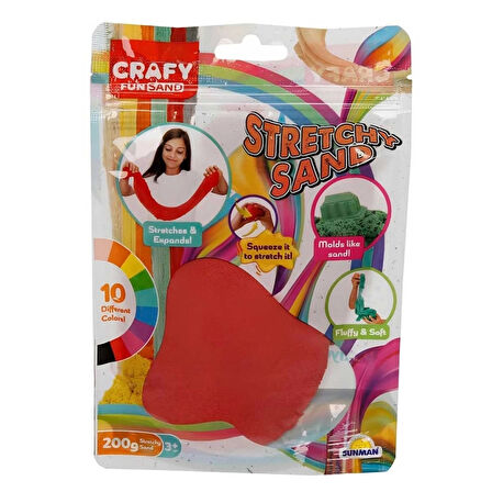 CEYLAN ADAM   Streç Oyun Kumu Kırmızı 200 gr