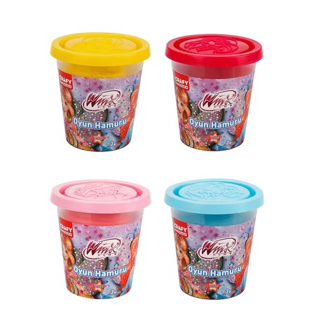 Mey İthalat  Winx 4'lü Oyun Hamuru 560 gr