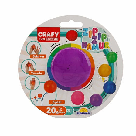 CEYLAN ADAM   Zıp Zıp Oyun Hamuru 20 gr