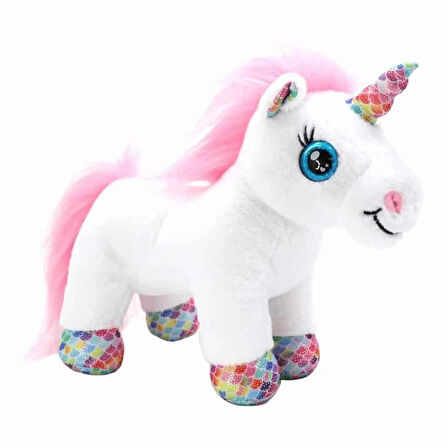 CEYLAN ADAM   Cutekins Taşıma Çantalı Peluş Unicorn Lou Lou