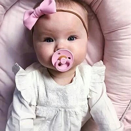 CEYLAN ADAM     Colour Kauçuk Emzik 0-6 Ay Pink