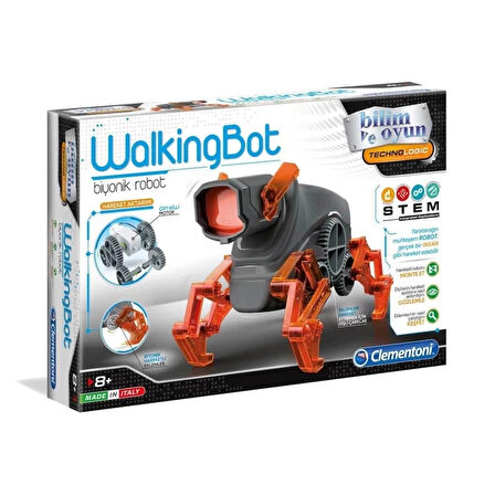 CEYLAN ADAM Nessiworld 64441 Robotik Laboratuvarı - Walkingbot +8 yaş