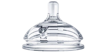 CEYLAN ADAM   Comotomo Silikon 2'Li Biberon Emziği Yavaş Akış 0-3 Ay