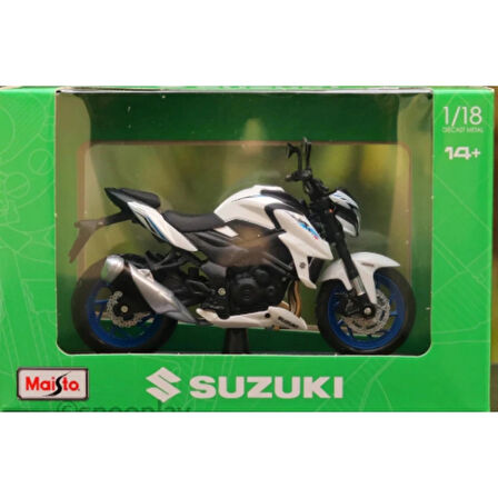CEYLAN ADAM   Maisto 1/18 Suzuki GSX-S750 ABS Motosiklet
