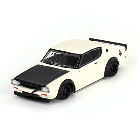 CEYLAN ADAM   Mini Gt 1/64 Nissan Skyline Kenmeri Liberty Walk White
