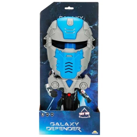 Mey İthalat 3967 Galaxy Defender Sesli ve Işıklı Maskeli Işın Kılıcı Seti -