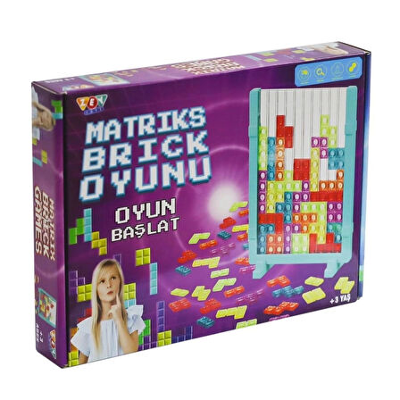 CEYLAN ADAM   ZEY2036 Matrix Brick Games -Zeytoys