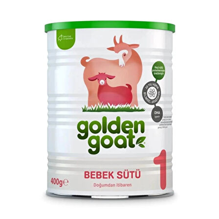 CEYLAN ADAM   Golden Goat 1 Keçi Sütlü Bebek Sütü 0-6 Ay 400 Gr