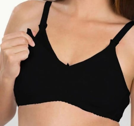 Mey İthalat®   Emzirme Sütyeni 2236 Black