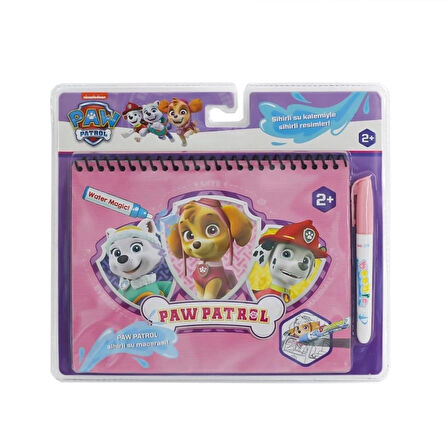 CEYLAN ADAM   BK009 Paw PEtrol Sihirli Boyama Kitabı -Gepettoys