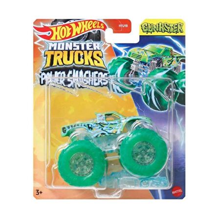 CEYLAN ADAM   HYJ19 Hot Wheels Monster Trucks Power Smashers 1:64 Arabalar