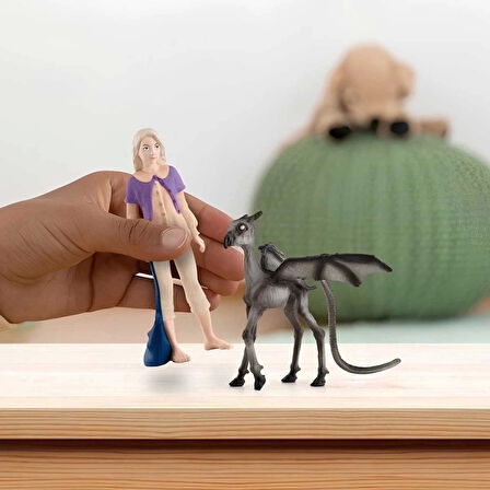 CEYLAN ADAM   Schleich Luna Lovegood Baby Thestral 42636