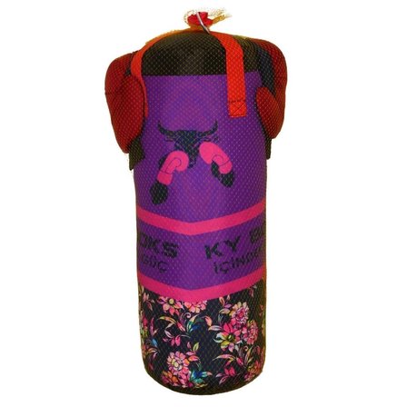 Mey İthalat® 5664 Baskılı Kum Torbası 60x20  -KY Spor