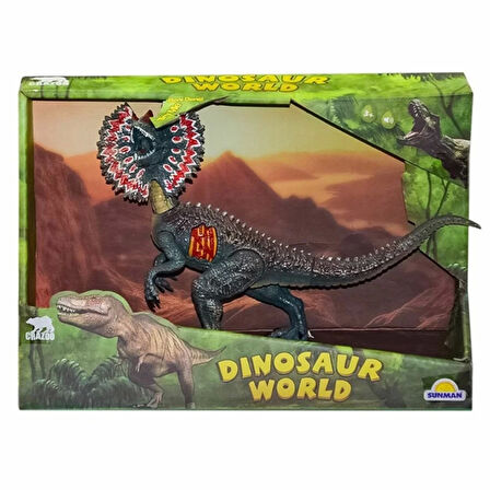 CEYLAN ADAM   Dinosaur World Sesli Dinozor Figürü