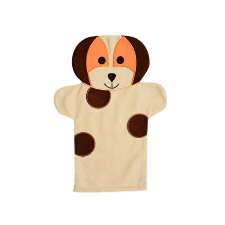 CEYLAN ADAM   AND-5133 Köpek El Kuklası -Akçiçek Oyuncak