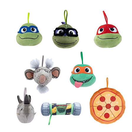 CEYLAN ADAM   MRU00000 TMNT Squishy Mini Sürpriz Peluş