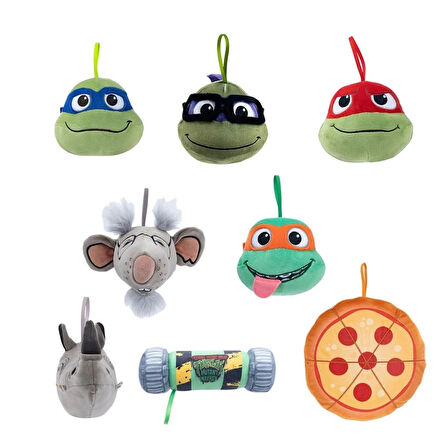 CEYLAN ADAM   MRU00000 TMNT Squishy Mini Sürpriz Peluş