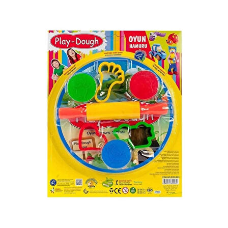 CEYLAN ADAM   ERN-003 Sofralı Oyun Hamuru Seti - Eren Oyuncak