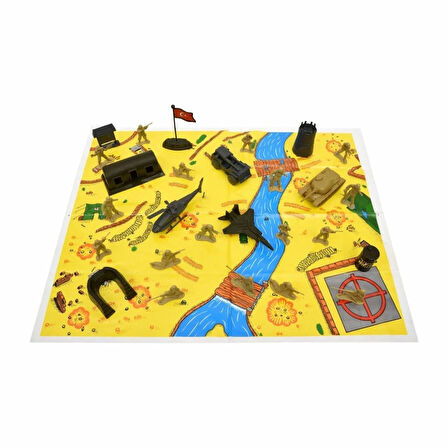 CEYLAN ADAM   ERN-852 Heroes Toys Pvcli Asker Seti - Eren Oyuncak