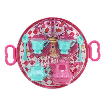 Mey İthalat® ERN-893 Toys Tepsili Çay ve Kek Seti - Eren Oyuncak