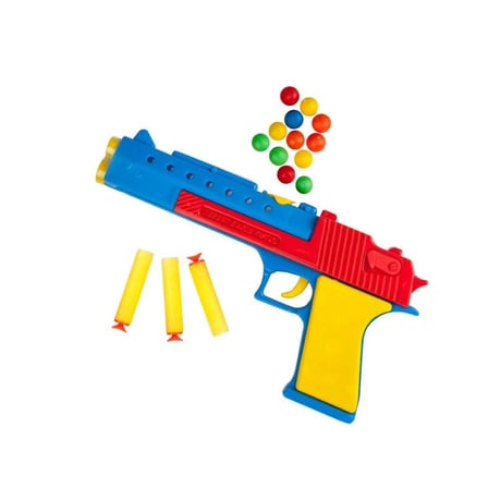 Mey İthalat® ER-132 Dart ve Top Atan Desert Eagle Tabanca  - Erdem Oyuncak