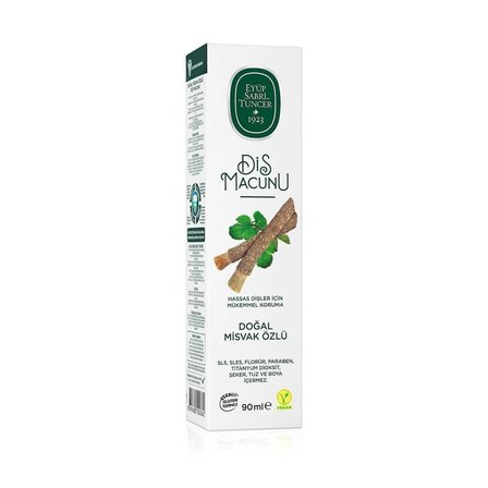 Mey İthalat®   Doğal Diş Macunu 90 Gr Misvak Özlü