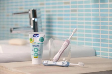 Mey İthalat®   Diş Fırçası 6-36 Ay Pembe
