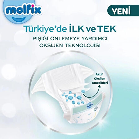 CEYLAN ADAM   Molfix Premium Bebek Bezi Ultra Fırsat Paketi 5 Beden 11-18 Kg 66 Adet