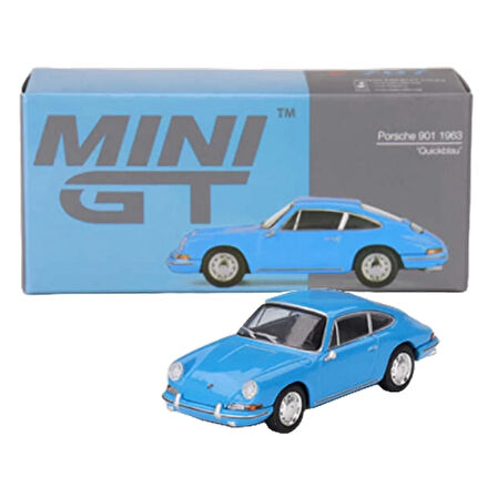 CEYLAN ADAM   Mini Gt 1/64 Porsche 901 1963 Quickblau