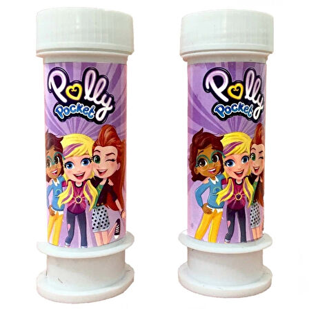CEYLAN ADAM   ​​​​​​​Polly Pocket Temalı 2'li Köpük Baloncuk