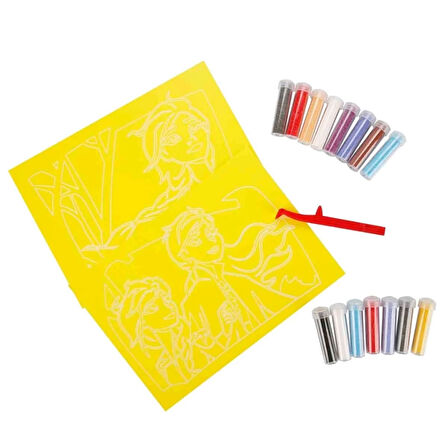 CEYLAN ADAM   2in1 Disney Frozen Kum Boyama Seti DS 34