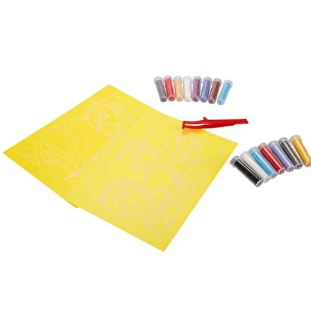 CEYLAN ADAM   2in1 Disney Frozen Kum Boyama Seti DS 34