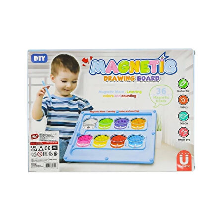 CEYLAN ADAM   677 Steam Renkler ve Sayılar Eğitim Tahtası -Birliktoys