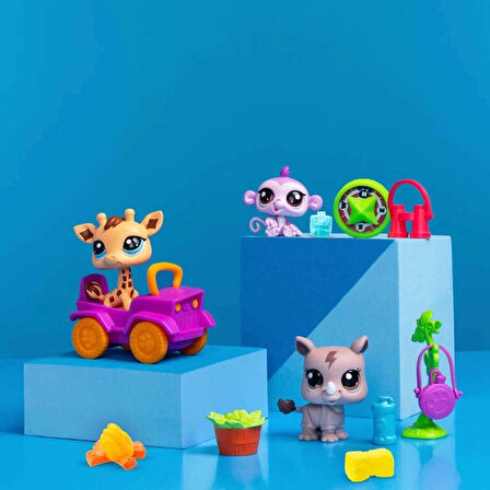 CEYLAN ADAM   Littlest Pet Shop Minişler Safari Oyun Seti S1