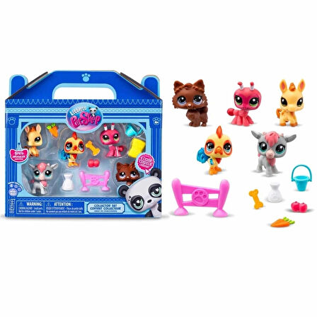 CEYLAN ADAM   Littlest Pet Shop Minişler 5'li Figür Seti S1