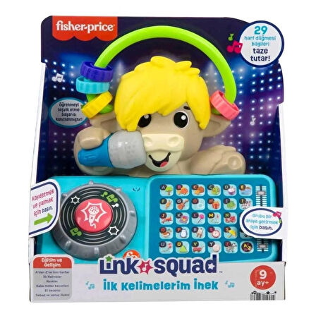CEYLAN ADAM   HYL26 Fisher-Price Lync Squad İlk Kelimelerim İnek