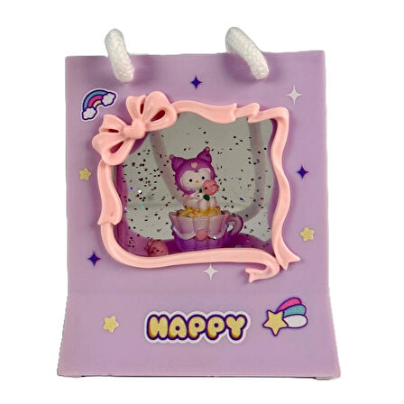 CEYLAN ADAM   Kar Küresi Plastik Alışveriş Poşeti LLM-HDY0048