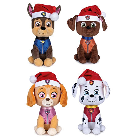 CEYLAN ADAM   Paw Patrol Yılbaşı Serisi 27 Cm Peluş 760022375