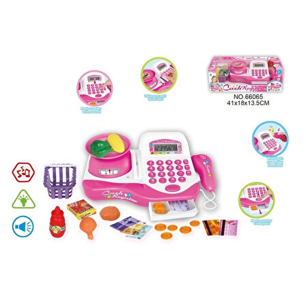 CEYLAN ADAM Nessiworld HUA-66065-66067 Işıklı ve Sesli Sesli Yazarkasa -Vardem