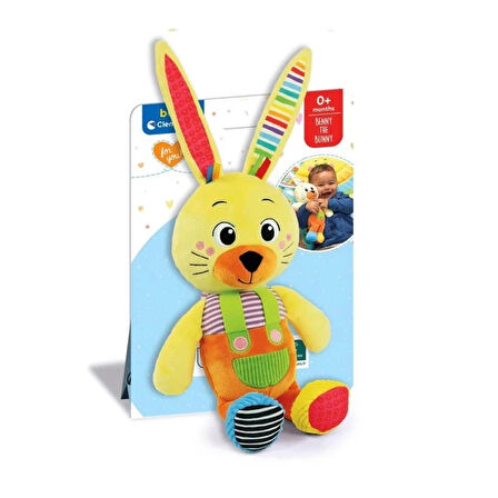 CEYLAN ADAM   17907 Baby Clementoni - Yumuşacık Tavşancık