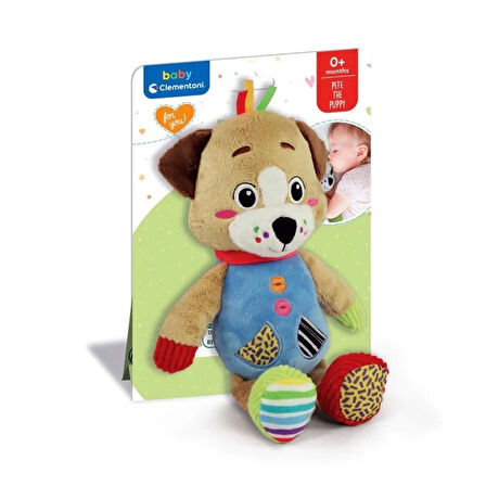 CEYLAN ADAM   17905 Baby Clementoni - Yumuşacık Köpekçik