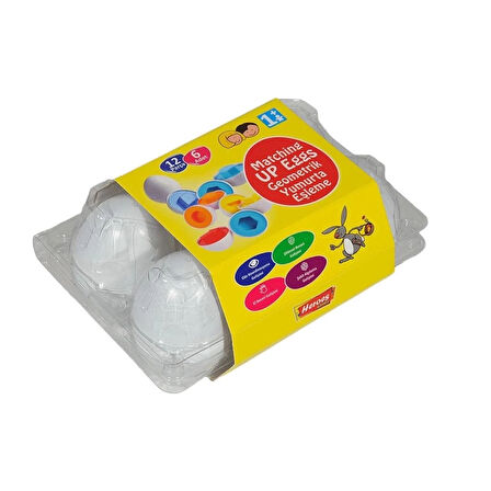 CEYLAN ADAM   ERN-803 Heroes Toys 6lı Yumurta Eşleştirme - Eren Oyuncak