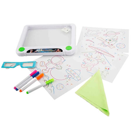 CEYLAN ADAM   Doodle 3D Sihirli Çizim Tahtası