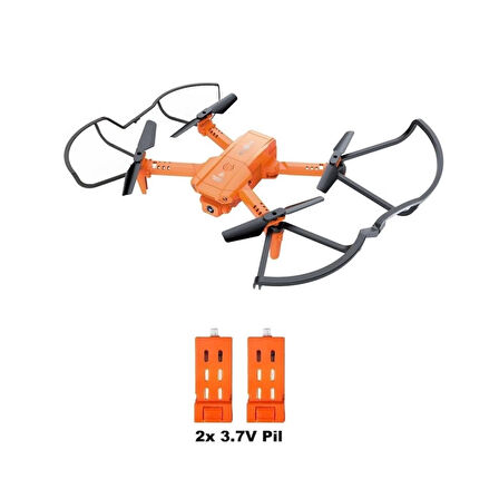 CEYLAN ADAM   DSX-41 Kumandalı 2.4G Şarjlı Kameralı Katlanabilir Drone -Vardem Oyuncak